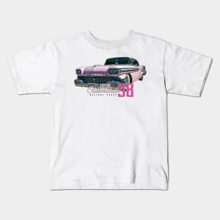 1958 Oldsmobile 98 Holiday Coupe Kids T-Shirt